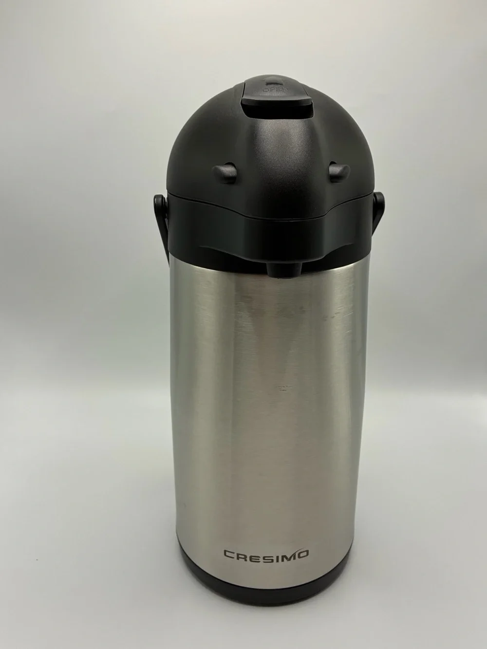 3L Stainless Steel Vacuum Airpot Carafe - Silver/Black